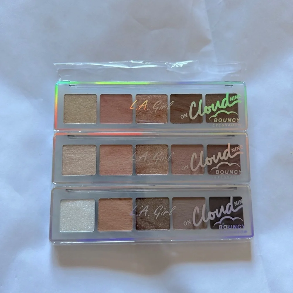 NWT LA Girl| On Cloud Nine Bouncy Eyeshadow Palette - Warm and Neutral Tones